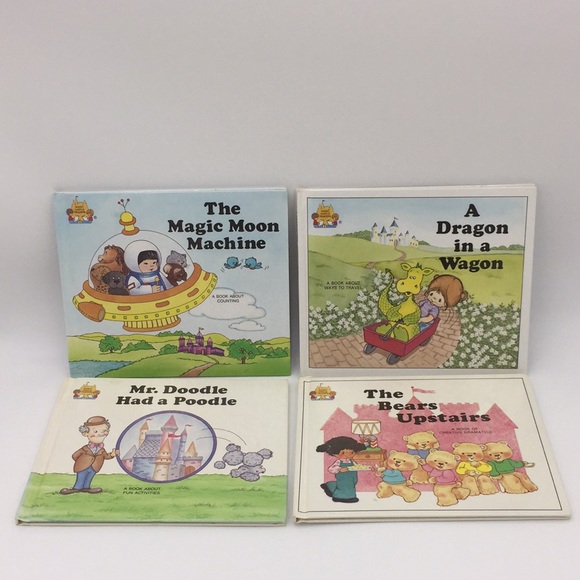 Vintage Child’s World Magic Castle Readers 1988 Hardcover Grolier Jane Moncure - Picture 1 of 16